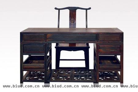 尚古雅居制作的明式书桌台