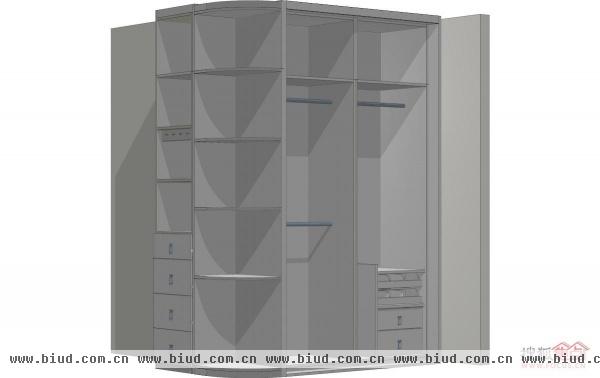 衣柜内部结构图
