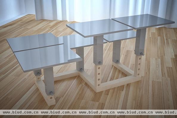 自由的高度 “Nannou”多功能餐桌设计