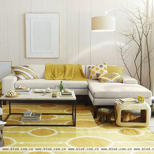 灿烂色彩 黄色饰品在家居中的应用