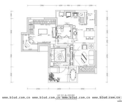 两室两厅民族风 24万全包75平米个性之家(图)