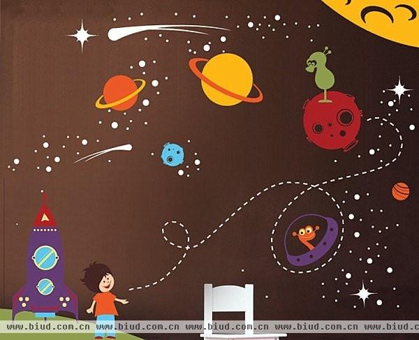 20款儿童房壁纸 创造一个童话世界
