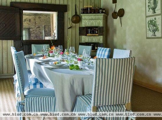 浪漫乡村风 16款法式餐厅家居设计案例欣赏