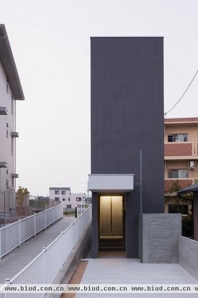 日本滋贺县现在极简风格住宅设计案(组图)