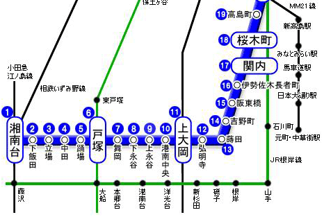 横滨地铁港未来线图片