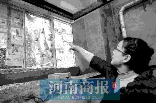 郑州业主地下室装修挖窗 楼上人心惶惶
