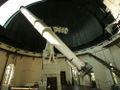 （图）维也纳大学天文台的68 厘米折射镜。