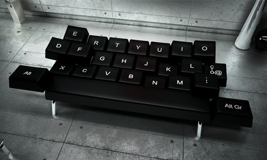 ZO_loft：QWERTY键盘沙发